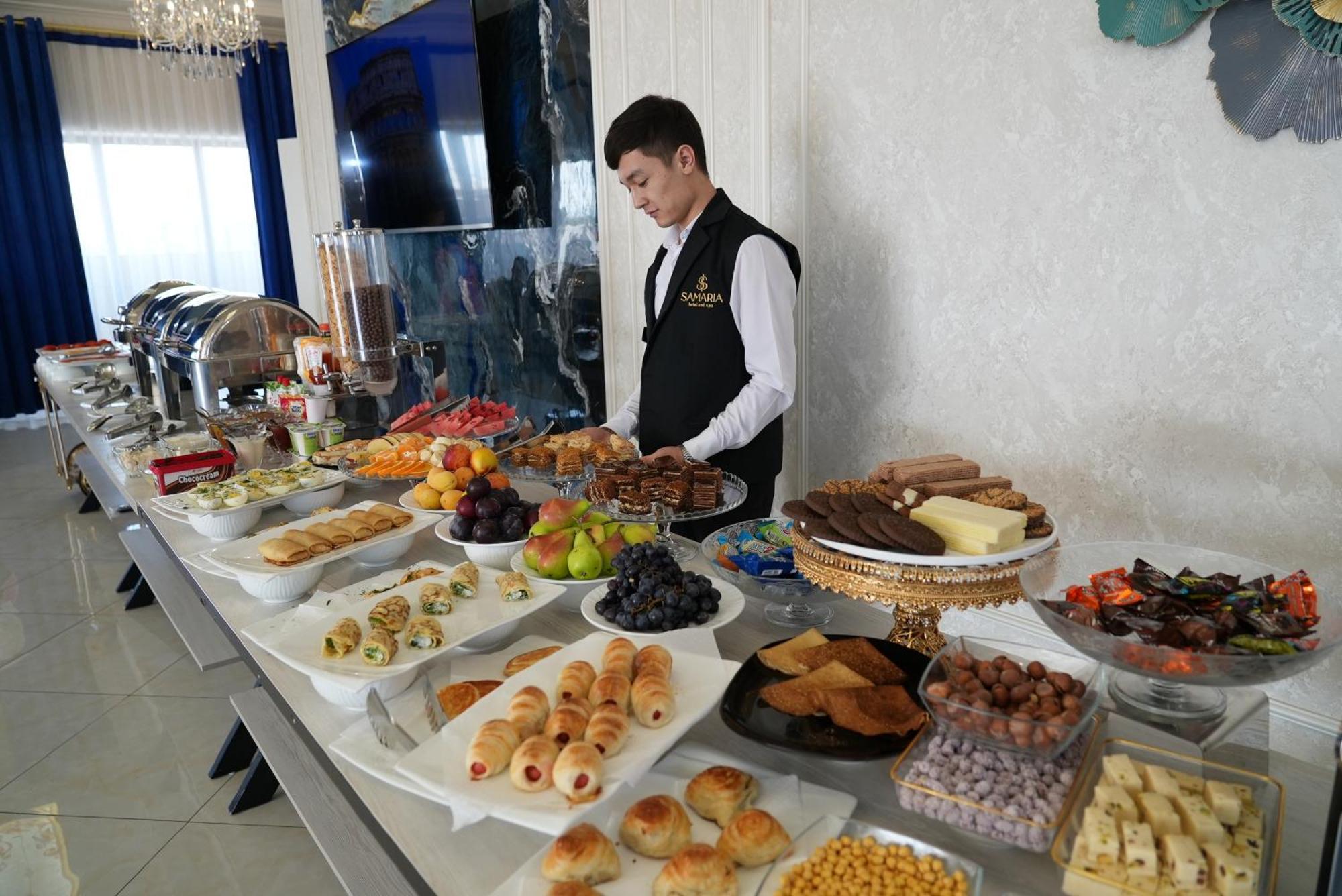 Hotel Samaria Terrace Szamarkand Kültér fotó